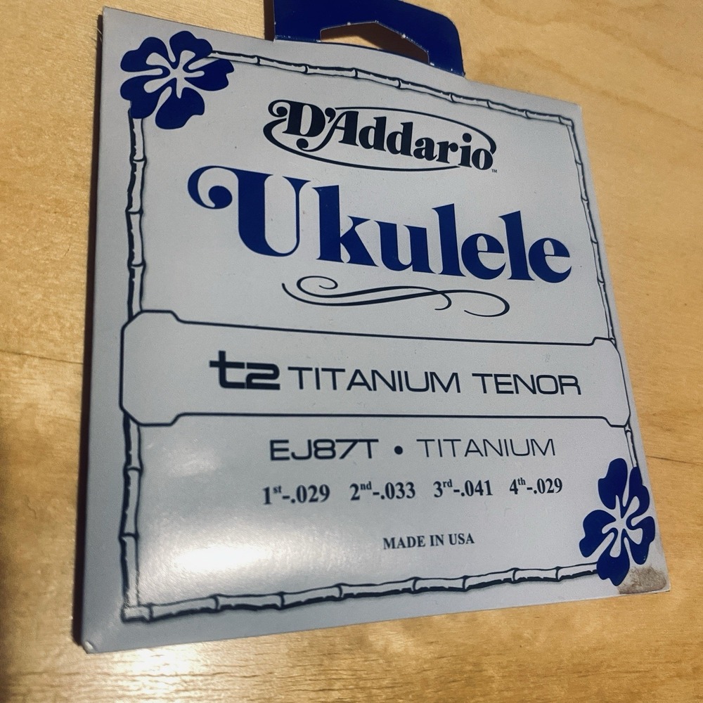 3-LOT Daddario Ukulele EJ87T & EJ88T New In‎ box Never Been Used Only Been Open
